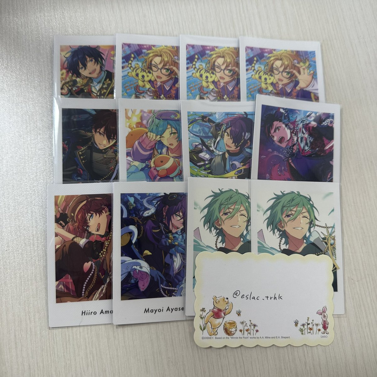 eslac_trhk's tweet photo. 【買取】あんさんぶるスターズ あんスタ 10周年 特典 ぱしゃっつ リミブレ 9周年 紙類

【求】100円/枚 ＋ 送料

【譲】 スバル 北斗 真 真緒 日々樹 姫宮 弓弦 巽 一彩 マヨイ 藍良 千秋 忍 高峯 南雲 奏汰

☆ 郵送取引・PayPay支払いのみ

検索からお気軽にお声掛けください https://t.co/ujzLc4YYFE