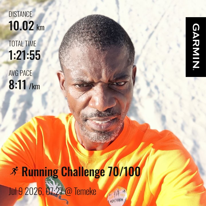 SKamugisha's tweet photo. Running Challenge. Day 70/100
RSD 435
@TOTRunners
#100daysofrunning
#fetchyourbody2026
#grateful
#sylvarunner https://t.co/lrRwt6o3gD