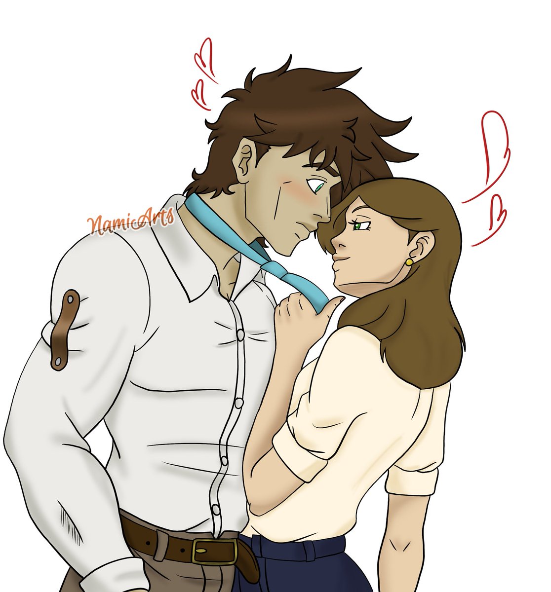 _NamiArts_'s tweet photo. She gets joyment out of it #jjba #josephjoestar https://t.co/MxZQFeMrAU