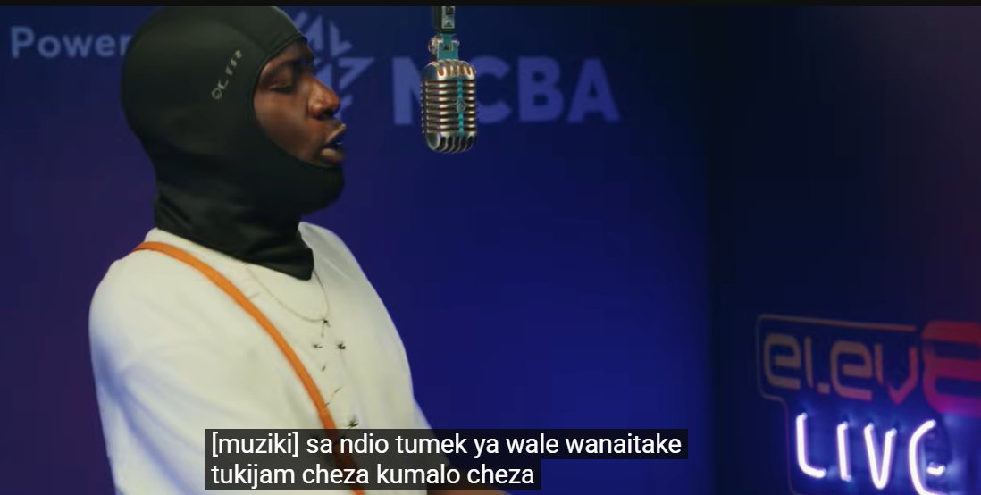 Mdundomusic's tweet photo. Colliecln just dropped something special through #NCBAElev8Live. One listen and you'll know which line we mean. Reply with your favourite lyric from any Elev8 track to enter this week's giveaway https://t.co/QcoDB5xIOx