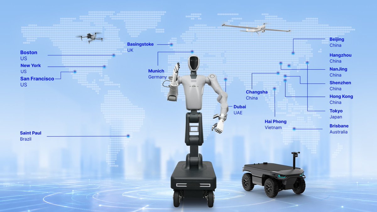 AvantRobotics's tweet photo. 🌍 Innovation has no borders.

Our global R&D network unites expertise in AI, robotics, autonomous systems, and intelligent inspection to develop technologies that make industrial operations safer, smarter, and more efficient.

#AvantRobotics #EmbodiedAI #IndustrialAI #GlobalInnovation #Robotics