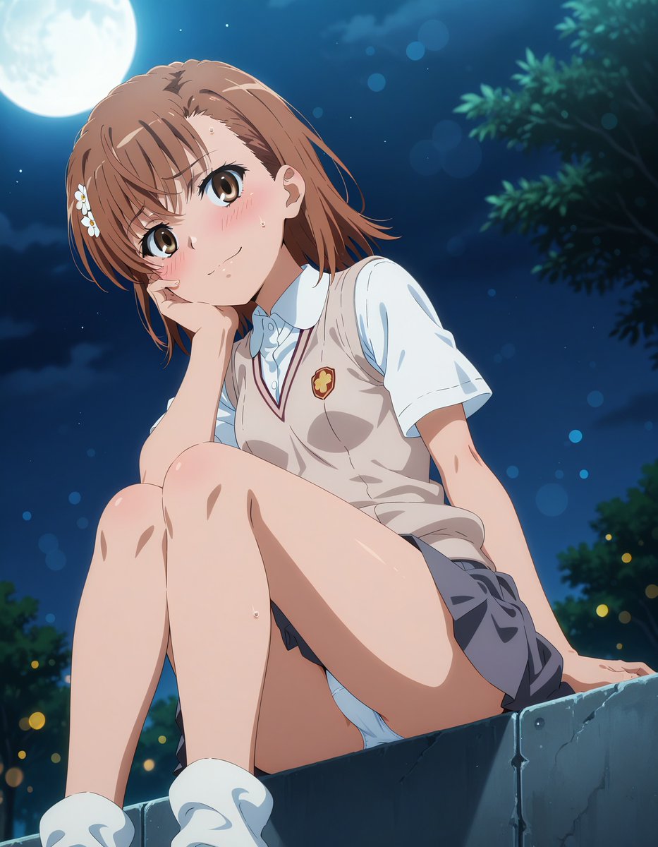 Kneehighmusume's tweet photo. とある科学の超電磁砲 御坂美琴
A Certain Scientific Railgun Misaka Mikoto 

#とある科学の超電磁砲 #Railgun #MisakaMikoto https://t.co/WRh85S8w1T