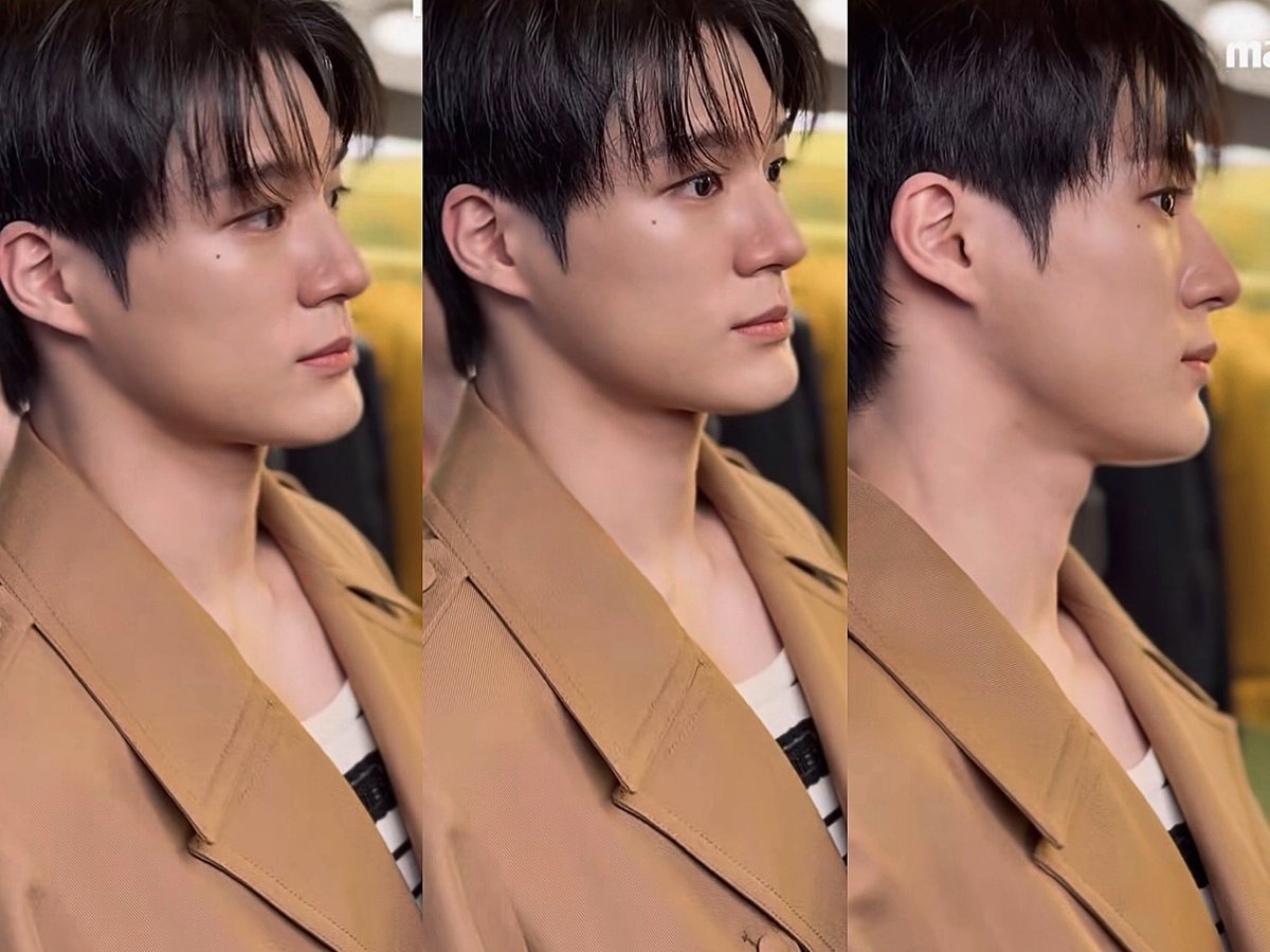 aijiyw's tweet photo. most perfect side profile ever… 😍 https://t.co/nVUstlvVwH