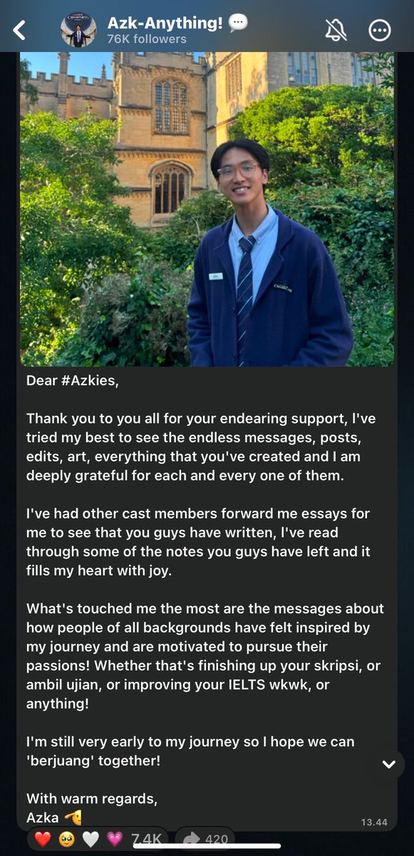 spicypiscest's tweet photo. oh azka adziman you set the bar HIGH high. truly one of a kind 🥹❤️‍🩹 https://t.co/plxkbSufgR