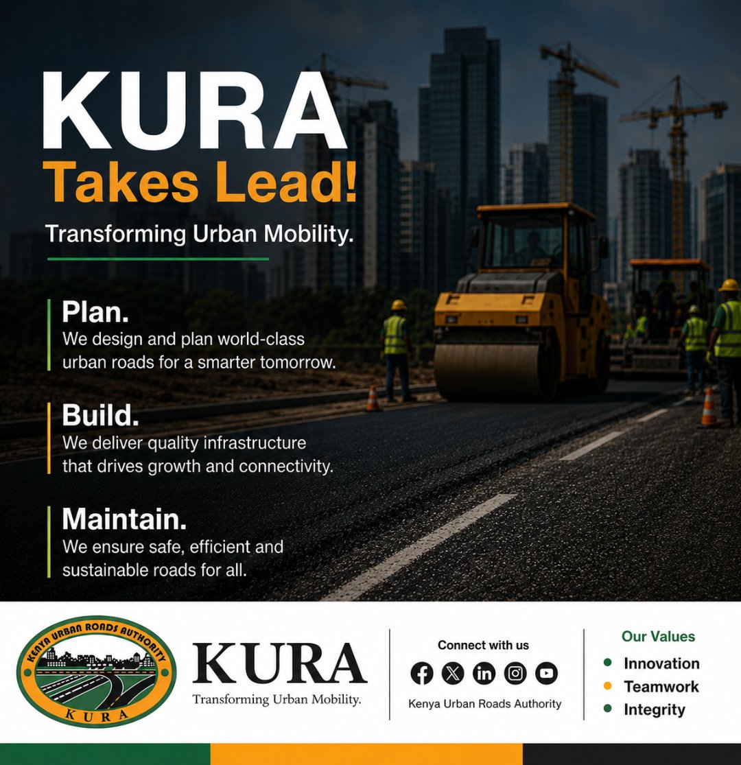 Kenya Urban Roads Authority (KURA) tweet media