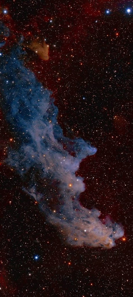 Theastrogirl1's tweet photo. Witchhead Nebula ❣️ https://t.co/HQ9svjpQ41