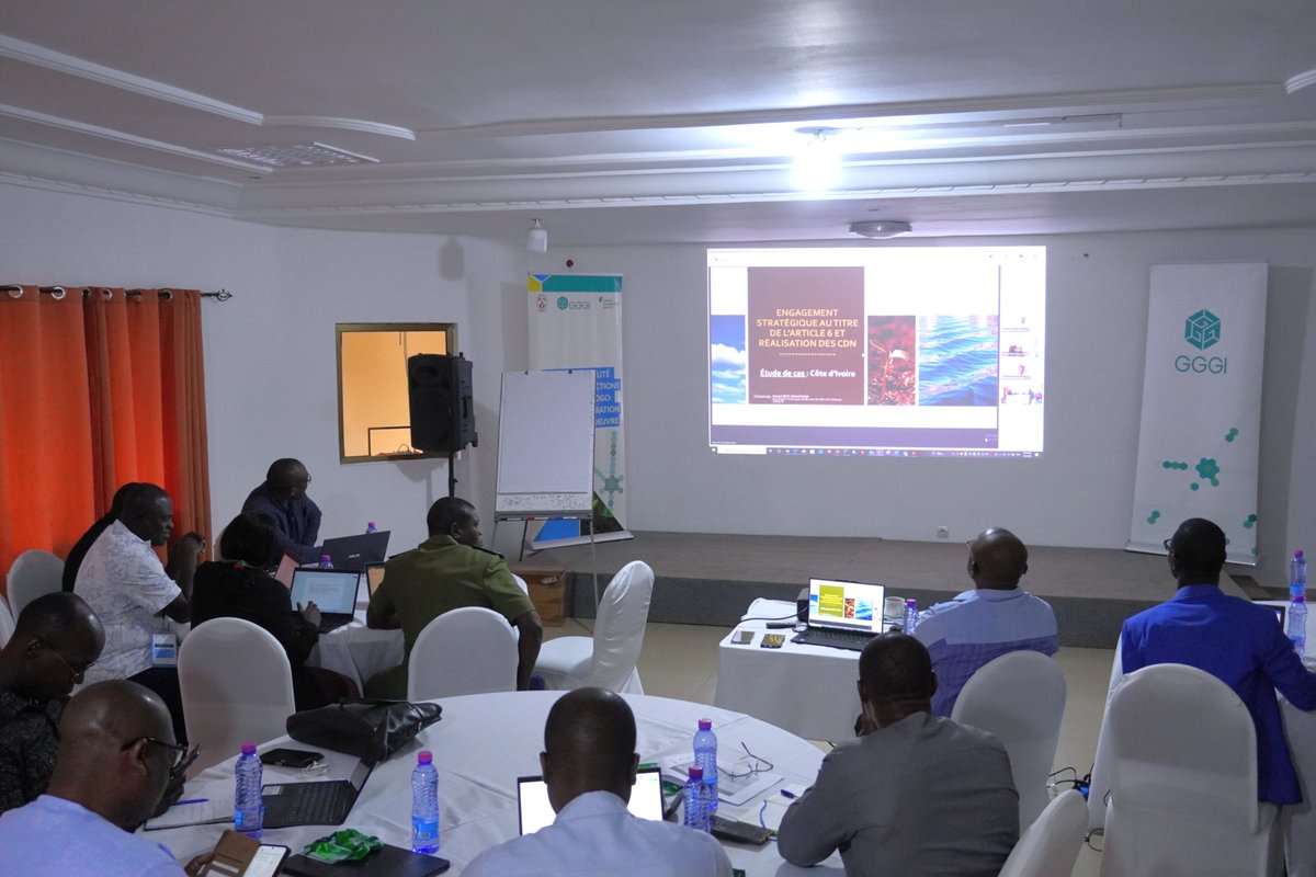 GGGI_TOGO's tweet photo. Au Programme, présentations et échanges d’expériences avec des pays pionniers. La Côte d’Ivoire 🇨🇮 par la présentation de son Bureau du Marché Carbone, ainsi que le Kenya🇰🇪, qui a instauré un Conseil National du Changement Climatique (NCCC) dont l'expérience peut inspirer. https://t.co/cDjrhmTlVv