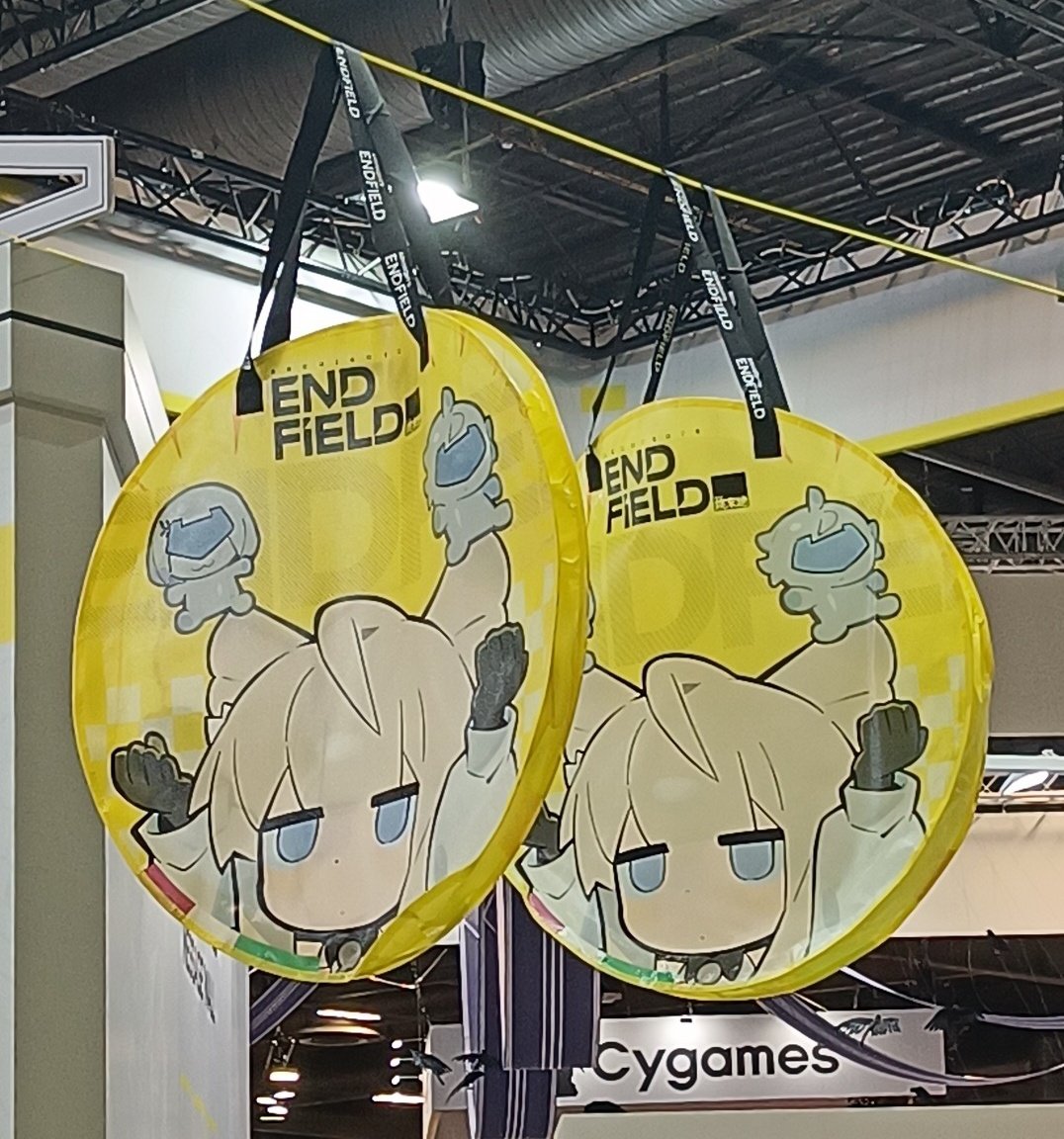 Moshiromo's tweet photo. #arknightsendfield #endfieldjapanexpo https://t.co/w74ZpXr9pa