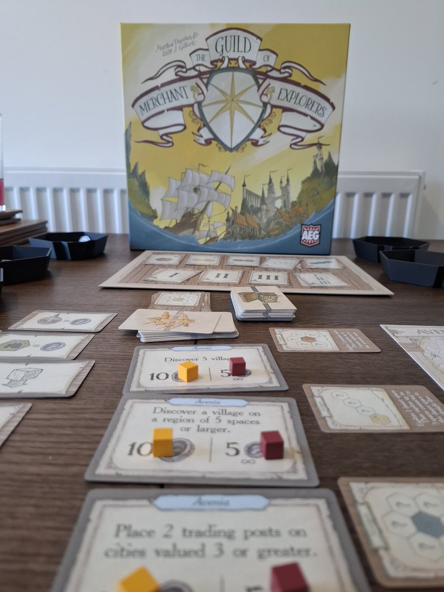 BoardOverlord's tweet photo. Have you got a quill and an old map? Ready to explore? #bgg #boardgame #boardgames #boardgamer #boardgameaddict #boardgamelife https://t.co/m1hiBbpPgj