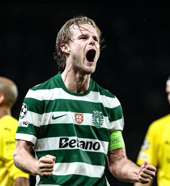 ayubafootball's tweet photo. 🚨🔴⚪️ 𝗝𝗨𝗦𝗧 𝗜𝗡: Morten Hjulmand to Atlético Madrid, here we go! 🇩🇰

A deal has been agreed with Sporting for €40m plus add-ons, with Hjulmand set to sign until 2031.

@FabrizioRomano https://t.co/nToRQi4WQH