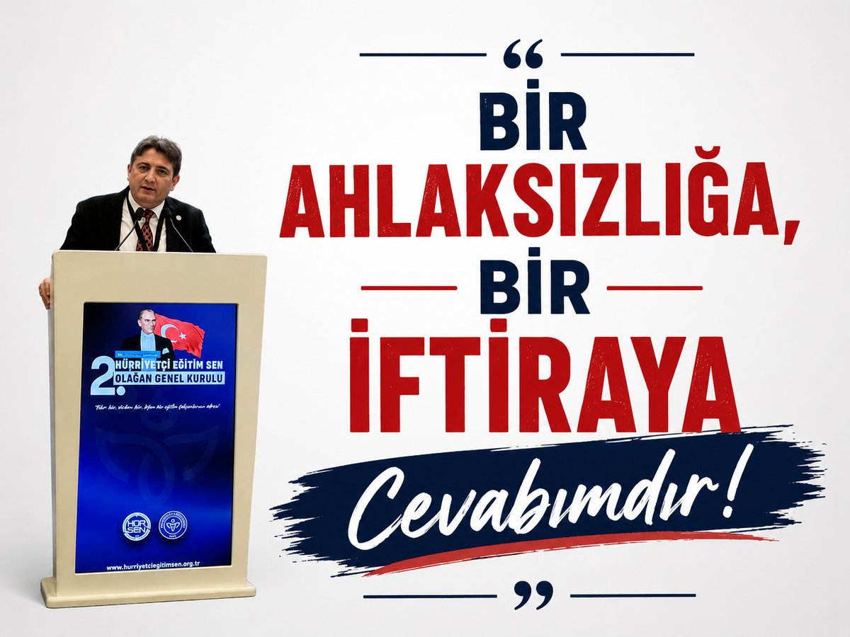 emrahgultekin25's tweet photo. 1. Değerli Arkadaşlarım,
Sendikadaki görevim süresince, işlerimi yürütmem için tarafıma bir dizüstü bilgisayar ve bir telefon tahsis edilmişti. Yaklaşık iki buçuk yıl boyunca da bu cihazları kullandım.
Olağan Genel Kurul’dan birkaç gün öncesinde, Erol Usta'nın yanına giderek bu telefon ve bilgisayarı teslim etmek istediğimi söyledim. Kendisi bana, "Asla geri almam. Bunu bize yapma. Beni çok üzersin. Bunu duymak bile istemiyorum." dedi.
Birkaç gün sonra aynı konuyu tekrar açtım. Bu durumun beni rahatsız ettiğini, cihazları teslim etmek istediğimi bir kez daha ifade ettim. Yine aynı şekilde, "Bizi çok kırıyorsun. Bunları duymak bile istemiyorum." diyerek kabul etmedi.
Kongre sonrasında odamı toparlayıp genel merkezden ayrılmaya hazırlanırken, Erol Usta ve Ömer Özyavuz odamdaydı. Telefonu ve bilgisayarı masanın üzerine koyarak, "Lütfen bunları teslim alır mısınız? Sonra laf söz olur dedim" dedim.
Ömer Özyavuz, "Abi, bunu bize neden yapıyorsun? Bizi neden bu kadar kırıyorsun? Böyle bir şey asla olamaz." dedi.
Erol Usta ise, "Sen bizim için çok kıymetlisin. İki buçuk yıl boyunca sendikamız için çok güzel çalışmalar yaptın. Sakın bunları teslim edip bizi üzme. Bunlar sendikamızın sana hediyesidir." ifadelerini kullandı.
Ben de istemeyerek de olsa çok rahatsız olsam da iyi niyetim ve aramızdaki hukuka binaen, onları kırmamak adına kabul ettim.
Yaklaşık on gün önce, Erol Usta ve Levent Kuruoğlu imzalı resmî bir yazı tarafıma ulaştı. Yazıda, açılan davalar dolayısıyla bilirkişiye sunulacak olan demirbaş listesi sebebiyle telefon ve bilgisayarın üç gün içerisinde gönderilmesi isteniyordu. Ben de iyi niyetimle zannediyordum ki bunları bana verdiler ve demirbaştan düştüler. Meğerse böyle değilmiş.
Açıkçası bunları istemelerine çok sevindim. Çünkü uzun zamandır içimde sıkıntı oluşturan beni çok rahatsız eden bu yükten kurtulmuş olacaktım.
Hiç vakit kaybetmeden bilgisayarı ve telefonu temizledim ve kargoya verdim. Hatta kargo ücretini de ödedim. Çünkü bu olanlardan sonra bunu bile sağda solda mevzu yapabilirlerdi.
Telefonumda, sendika programlarının birinde düşmeden dolayı çatlak olduğunu ve tebliğde üç gün içinde teslim etme süresi konduğundan yaptıramadığımı eğer yaptırırlarsa harcamalarımdan kalan alacaklarımdan ve emeklilik tazminat alacaklarımdan düşebileceklerini de kendilerine de yazdım.
Benim açımdan mesele burada kapanmıştı.
Ancak daha sonra öğrendim ki, yapılan bölge toplantılarının bazılarında ve en son İstanbul'daki toplantıda Genel Başkan, benim bu telefon ve bilgisayarı alıp gittiğimi, bunun da ahlaki olmadığını anlatıyormuş. 

Şimdi buradan Erol Usta ve Ömer Özyavuz’a soruyorum:
İkinizin de şahitliğinde defalarca bu cihazları teslim etmek istediğimi söylememe rağmen, bu söylenenlere nasıl müsaade edersiniz?
Hayatı boyunca dürüst tertemiz yaşamaya çalışan bir insanı, böyle bir iftirayla hedef hâline getirmeye vicdanınız nasıl el verdi?
Neden çıkıp da "Hayır o defalarca teslim etti ama biz almadık bunları vermek için biz ısrar ettik." demiyorsunuz?
Nasıl bir sürecin içine girdiniz ki nasıl bir pisliğin içine düşürüldünüz ki susmayı tercih ediyorsunuz, konuşamıyorsunuz?
Bu kadar yıl emek vermiş, gecesini gündüzüne katmış bir insana bu iftiranın atılmasına nasıl izin verirsiniz?
Gerçekten yazıklar olsun.

Devamı 2. bölümde👇