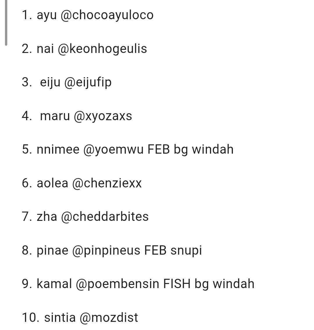 verbooo_'s tweet photo. sudah aku klos ya! anw kalo ada yang kelewat boleh rep/dm aku yap^^ buat yg ada dilist pls deem aku ya pilih mau pin yg mana &amp; dari fakul apa. c u pkkmb 🫶🏻 https://t.co/A96ReUBl56