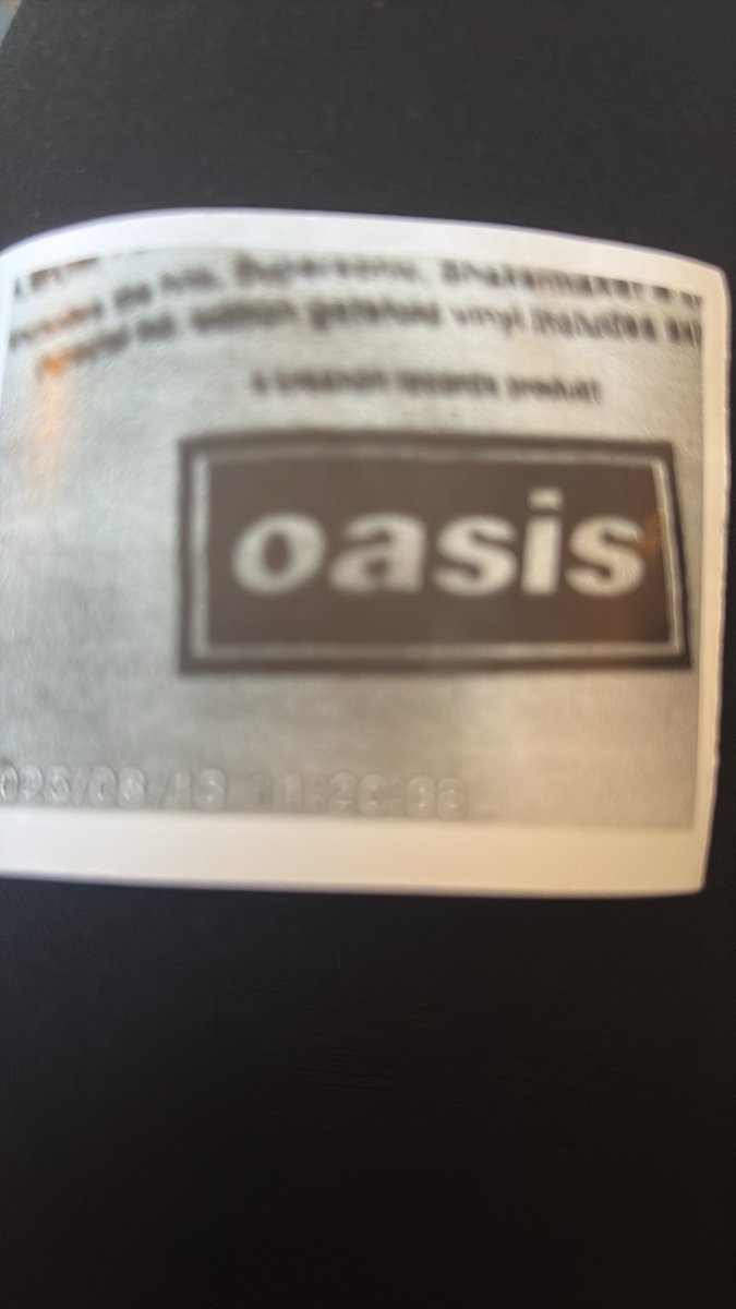 MBlake82's tweet photo. @liamgallagher my Daughter Rosie turned 6 this morning and made this for me. #biblcal. #oasis https://t.co/WKzGu04vz0