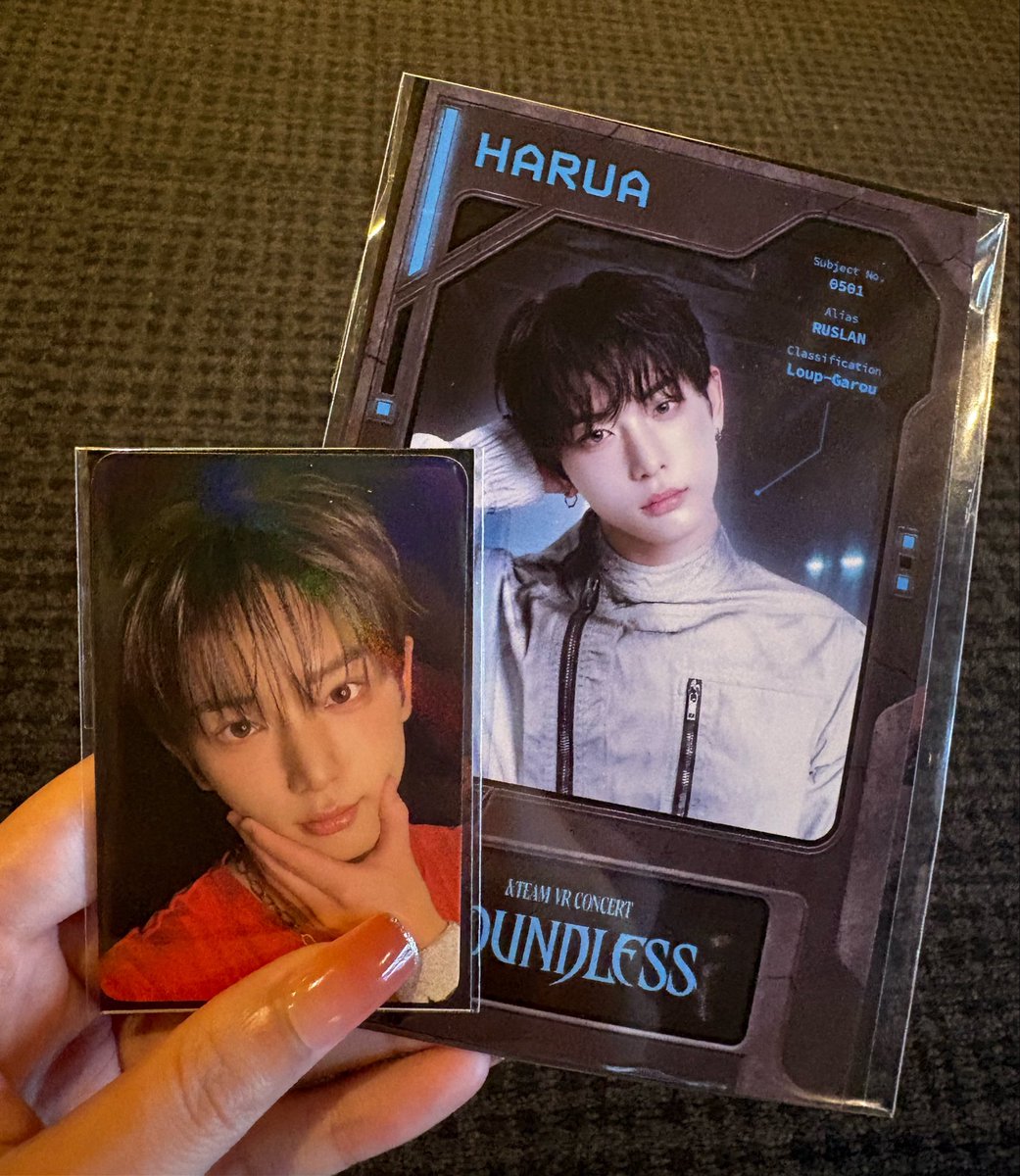 s____takyosk_a's tweet photo. BOUNDLESS VRコンサート &amp;TEAM  特典 トレカ交換

【求】 NICHOLAS>FUMA

【譲】 HARUA

※郵送にて交換 同種のみ

#andteam https://t.co/BrBU3RAebO