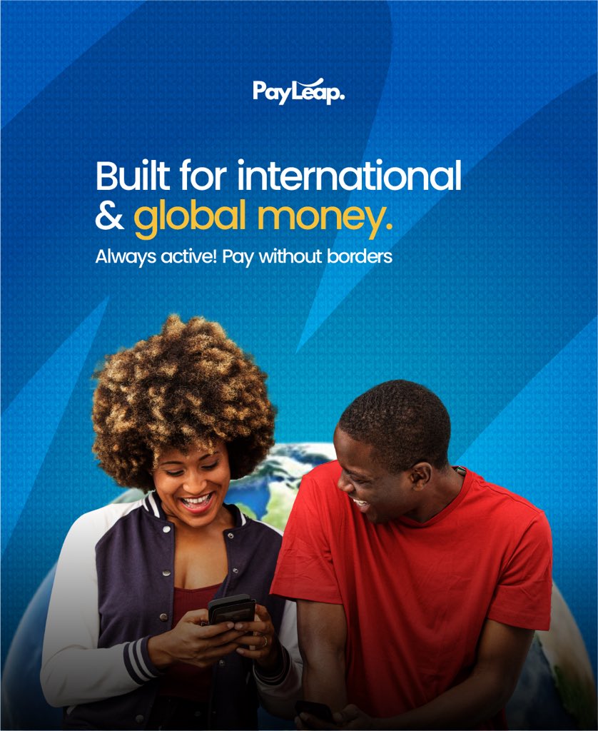 paybyleap's tweet photo. Borders are for maps, not your money. 🌎💳

With PayLeap, make seamless international payments anytime, anywhere.

Always active. Always reliable.

#paybyleapafrica #fintech https://t.co/fULEXnKiWW