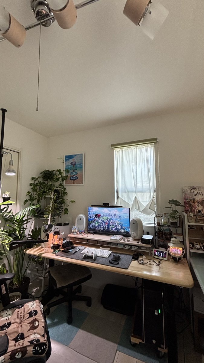 reqReason's tweet photo. 昼☀️ ↔︎ 夜💤
#desksetup https://t.co/nSJ8R0JpjL