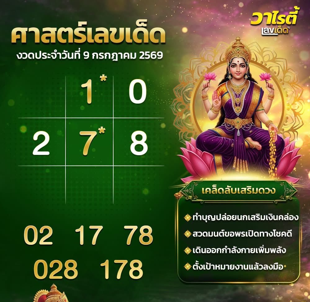palmawestt's tweet photo. 🇱🇦ข้ามโขงง 09/07🇱🇦

2ตัว 100 /3 ตัว 10,000  /4ตัว 10,000 

📌: https://t.co/SKDQQygAQV

“ฝาก - ถอนไว 24 ชม + พร้อมaff แนะนำสุง 7%”

#หวยงวดนี้ #หวยลาว #เลขเด็ดงวดนี้ https://t.co/D5QWkqwBe3