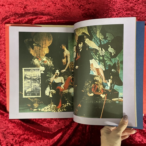 info_doris's tweet photo. 寺山修司 『犬神家の人々：幻想写真館』ドラマチックで悪趣味、そして虚構であることを楽しむアングラの極み。まだ知らなかった寺山ワールドがあることに気づかされるような、怪奇×狂気の極致としての1冊。 https://t.co/Yd3CkMrfCE