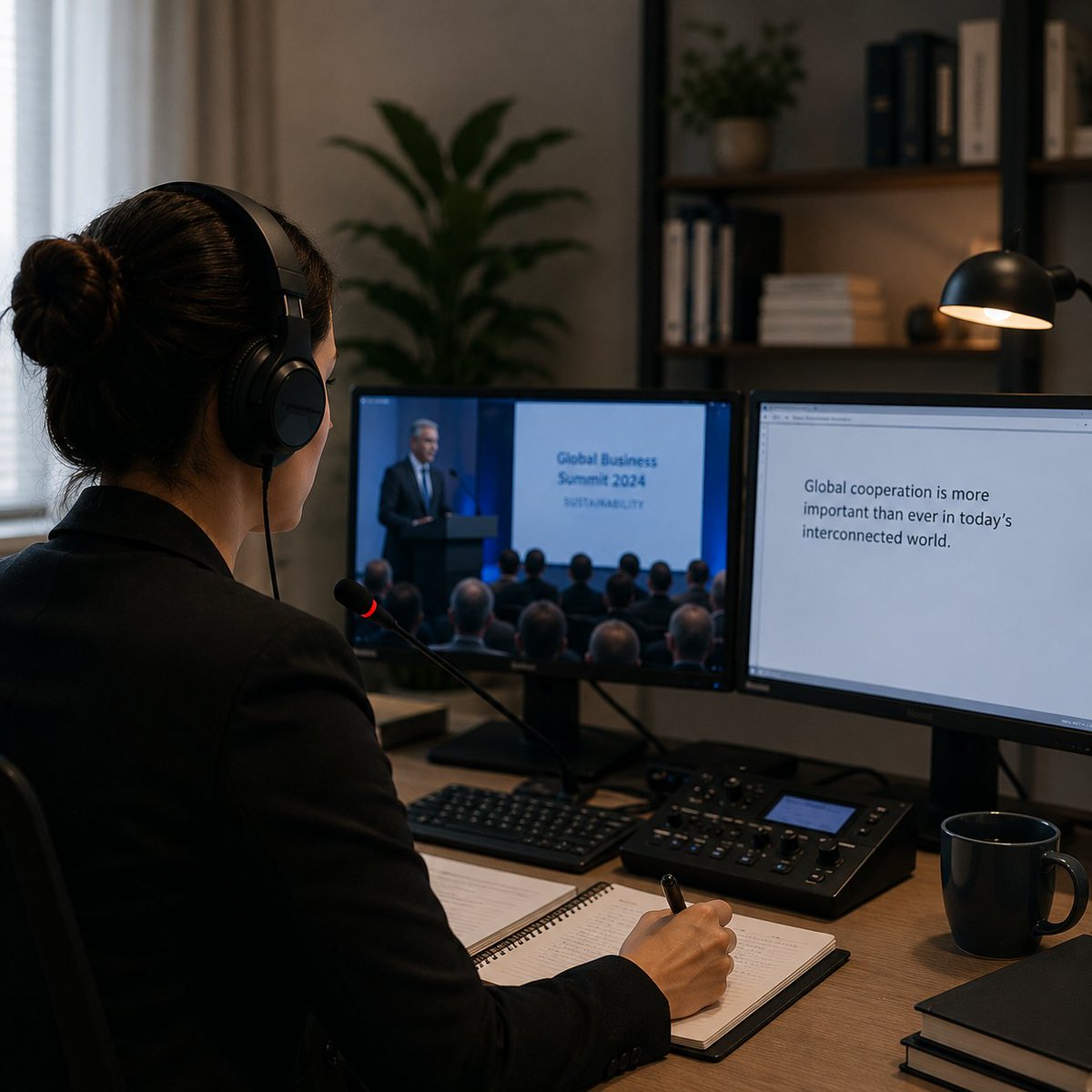 APPORTUGAL's tweet photo. 🎧 Na interpretação remota, a preparação é essencial: áudio de qualidade, testes prévios, materiais partilhados e redundância técnica. 🌍

Boas práticas garantem uma experiência mais fluida e profissional. 🚀

Saiba mais: https://t.co/0mbsQVUqpx https://t.co/iH5Fn2j2X9