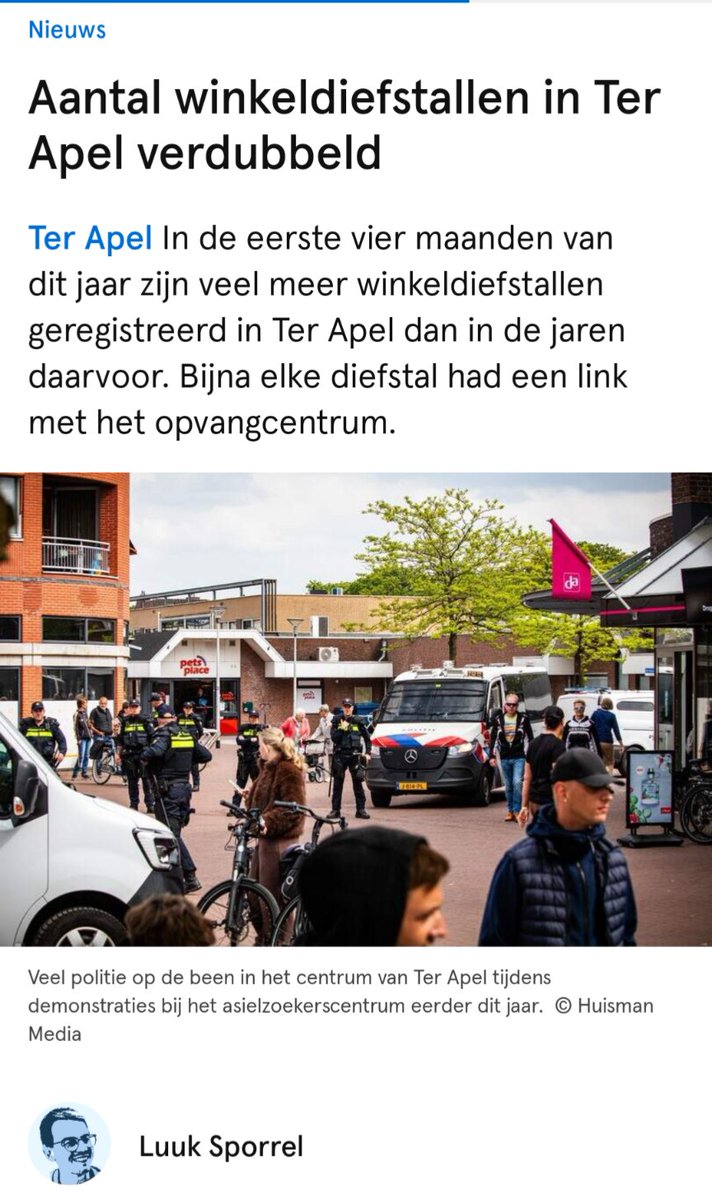 HertogHenkII's tweet photo. 'Aangifte heeft geen zin. Soms staan de winkeldieven 's middags gewoon weer in de winkel'

Dweilen met de kraan open 
#dvhn https://t.co/JEdsZcbWfA