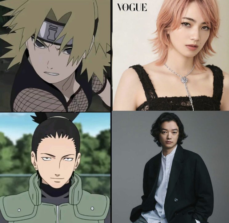 JubiluR's tweet photo. Atores japoneses que pra mim parecem com os personagens de Naruto https://t.co/3vCQhn9Why