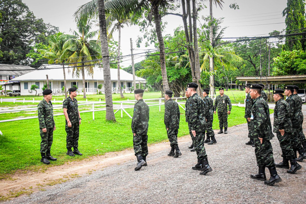 24thmilitary_pr's tweet photo. "มทบ.24 ตรวจเยี่ยมการฝึกกำลังพลสำรอง ประจำปี 2569"

#กำลังพลสำรอง
#ศูนย์ประชาสัมพันธ์มณฑลทหารบกที่24
#กองทัพภาคที่2
#กองทัพบก https://t.co/heyOg3WxFV
