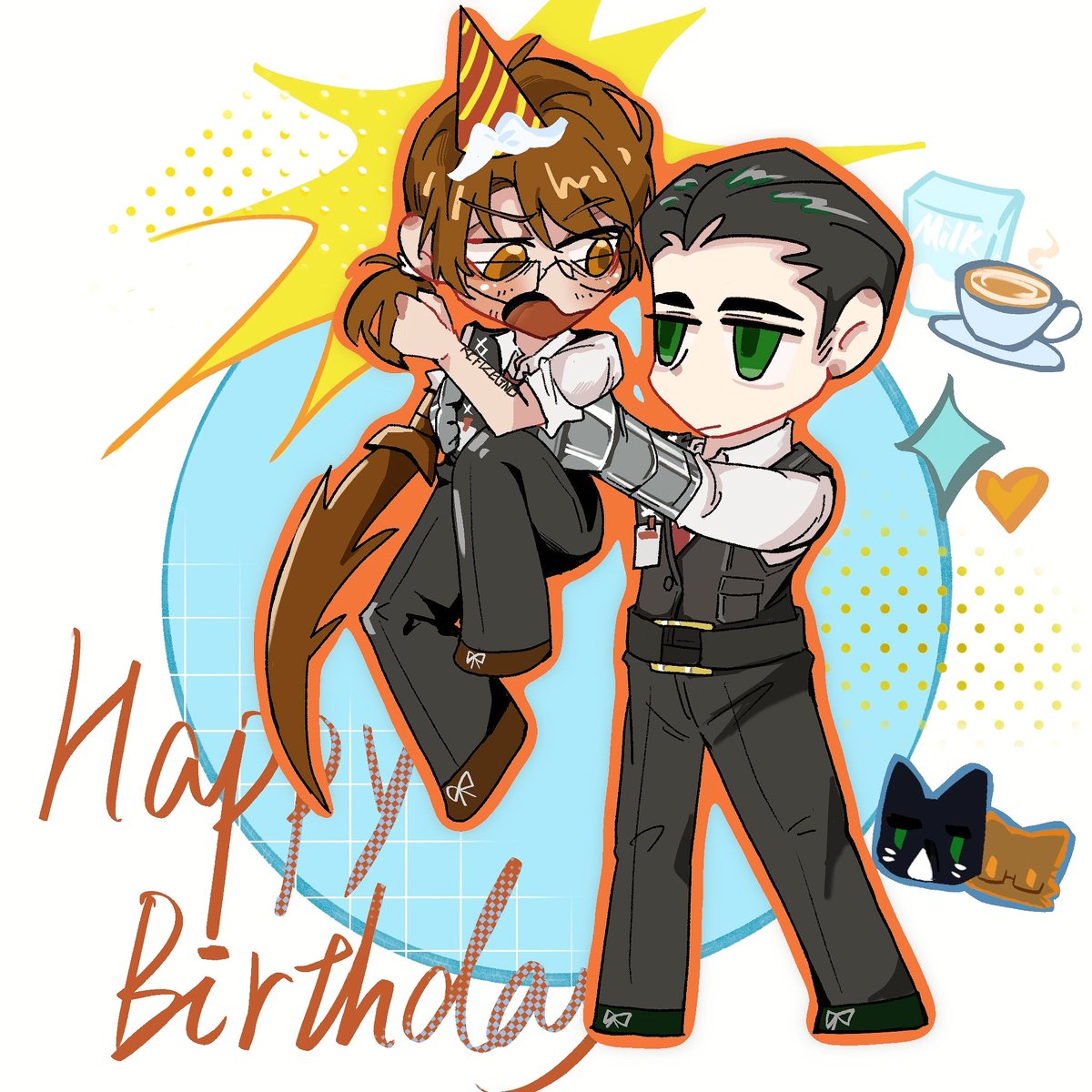 HarmlessTang's tweet photo. 生日那天的旧图
#lcb513
#limbuscompany 
旧图搬运 https://t.co/jmxEfUWrKa