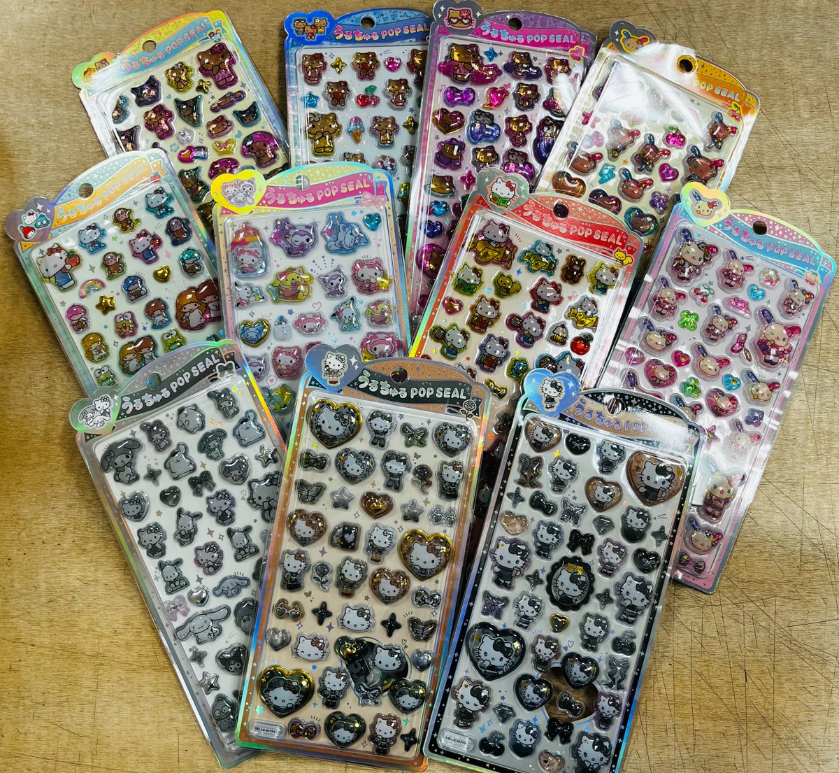 ssd_matto's tweet photo. 💖＃シール 新入荷💖

＃サンリオ うるちゅるPOPシール
＃ちいかわ ぷっくりあしーる

かわいいシールがたくさん入荷しました💞
ぜひ店頭でチェックしてみてください☺️
ご来店お待ちしております✨

＃新星堂　＃アピタ松任 https://t.co/Sq0g30Jnj3