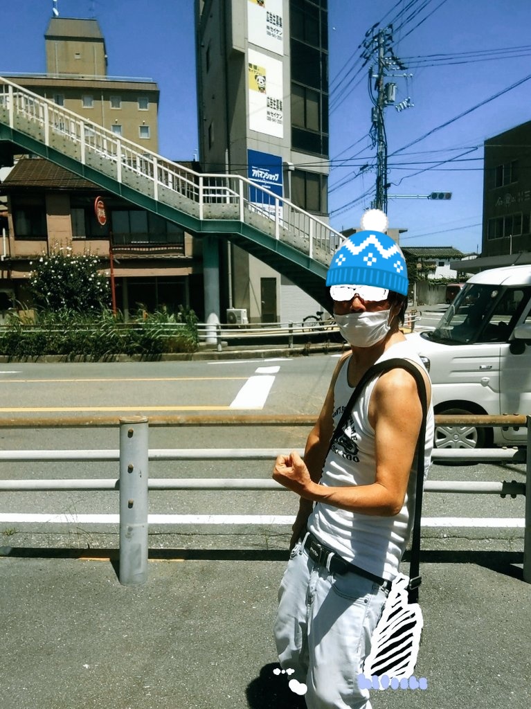1989Chiba's tweet photo. 変装したみた。(笑)。 https://t.co/yTMLNX3QdR