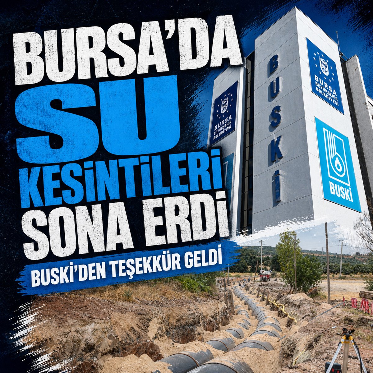 yldrminegol's tweet photo. #Bursa'da su kesintileri sona erdi, Buski'den teşekkür geldi
Haberi oku--> https://t.co/y81fEeb0LE

#sukesintisi #buski #çınarcıkbarajı https://t.co/a8iyDLhUgw