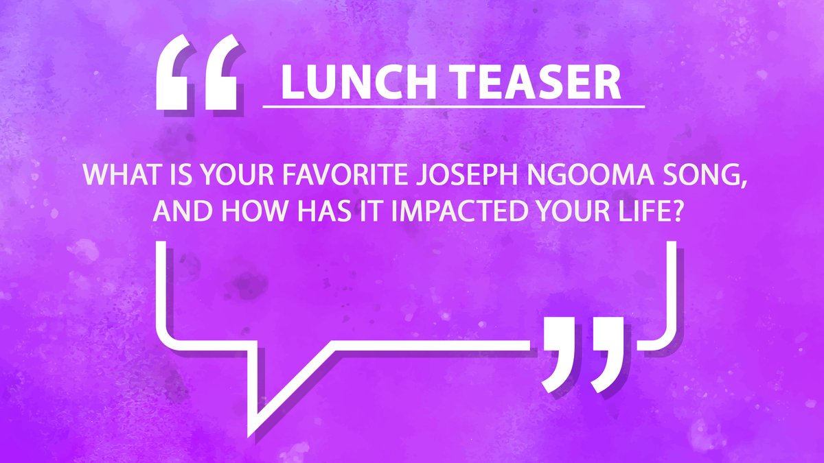 coufamilytv's tweet photo. The count down is almost over, the mega gospel concert is happening this Saturday β€οΈ
We're asking: What is your favorite Joseph Ngooma song, and how has it impacted your life?
Your view will be read on air during the show
#LunchTimeTeaser #LunchTimeRequest https://t.co/imtayDtYsD