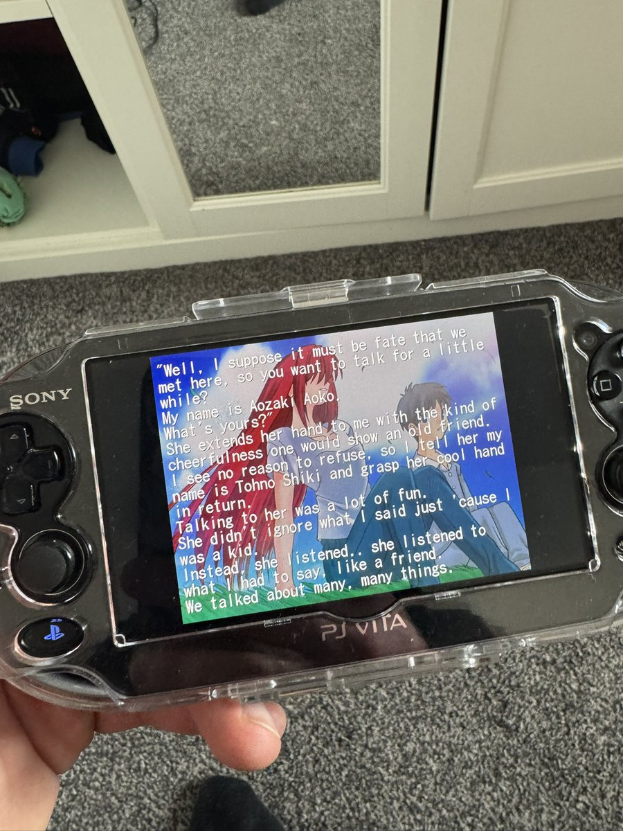 NufinButGrief's tweet photo. *Buys a 5090*

*Plays old games and reads visual novels on my handhelds instead* https://t.co/Pa3WUMOlyC