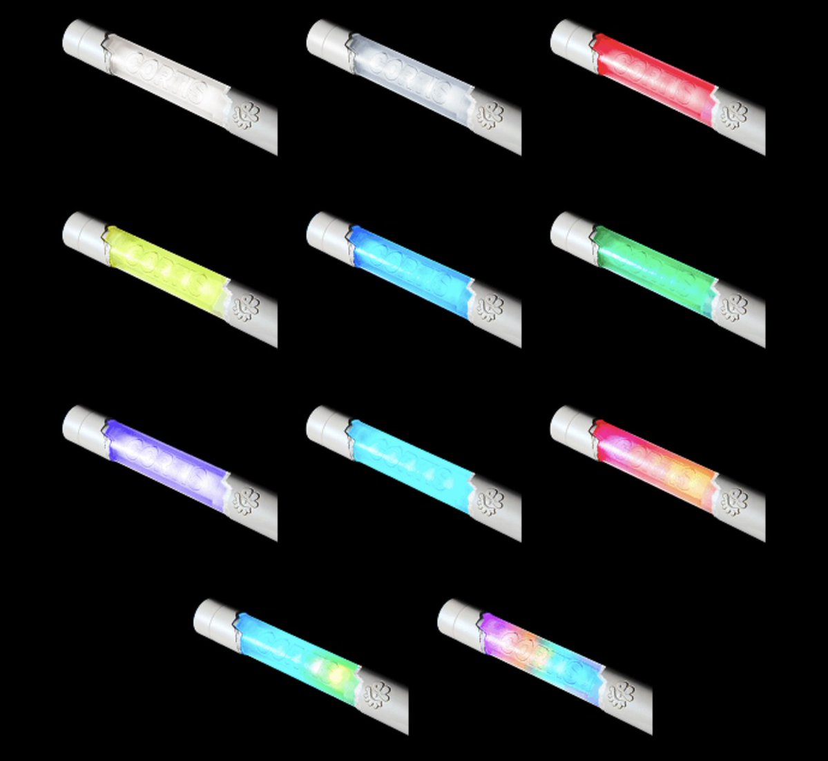 cortinsol's tweet photo. lesbian , gay and pan flag light sticks i love u queertis https://t.co/un88OKZdHF
