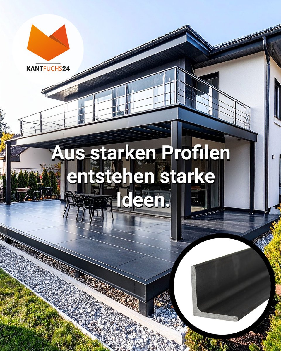 kantfuchs24's tweet photo. 😉 Es muss nicht immer dünnes Blech sein. Manchmal braucht es einfach echtes Material. 💪
#Stahlbau #Stahlprofile #Metallbau #Treppenbau #Terrassenbau #Geländer #Carport #Handwerk #Schlosserei #Stahl #BauenMitStahl #Stahlkonstruktion #MadeInGermany #handwerkdigital #kantfuchs24 https://t.co/rUxrVmAhhi