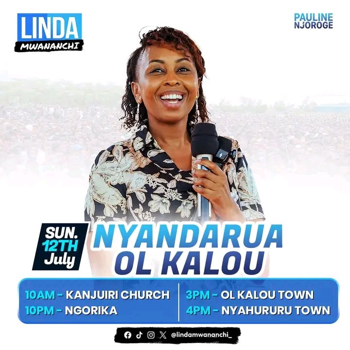CCarusheey's tweet photo. Sunday will be massive, Pauline will be there also ,,warm up for nyandarau edition 🔥😍 
#SisiNdioSifuna https://t.co/uYylzpLYuG