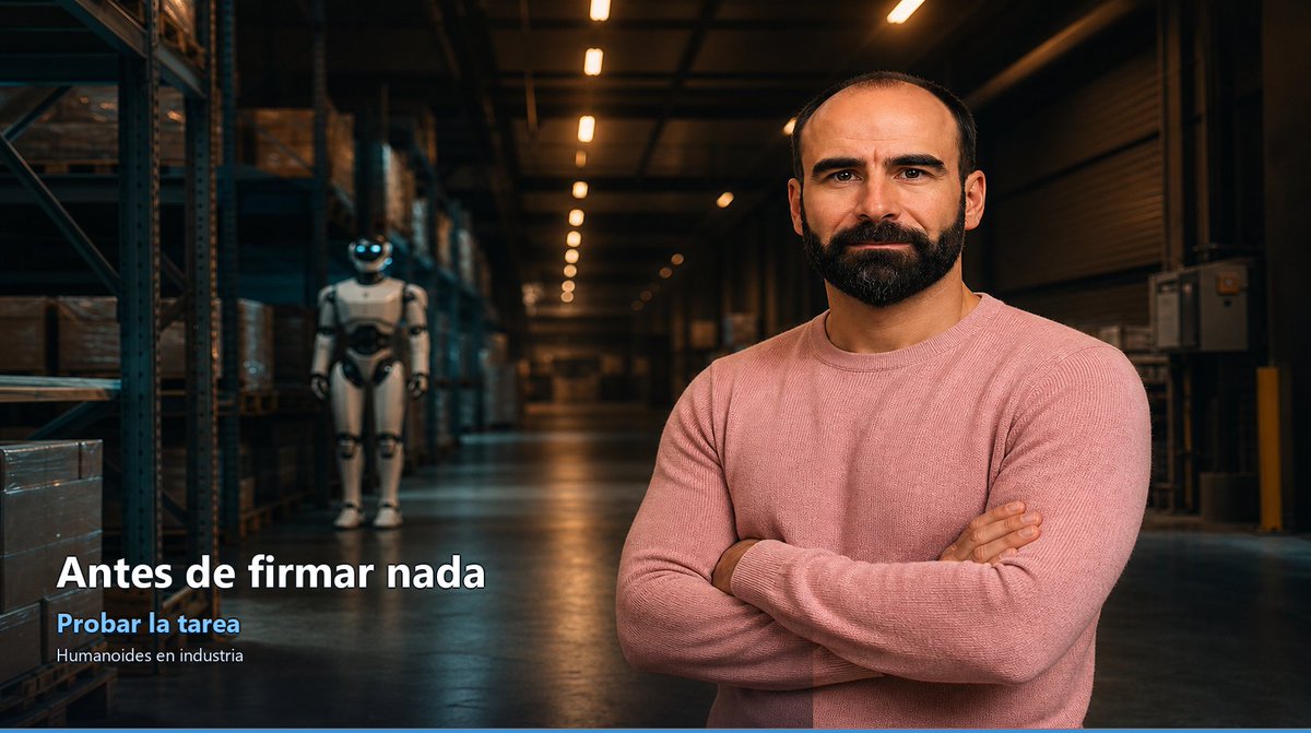 abelramosc's tweet photo. Te van a enseñar un humanoide que camina, agarra y saluda. Antes de firmar nada, mira lo que pasó el martes en Schiedam, cerca de Rotterdam. https://t.co/RunvctUptS