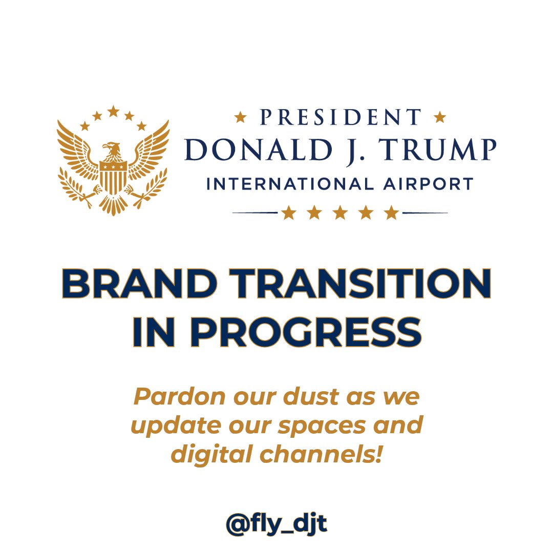 President Donald J. Trump International Airport tweet media