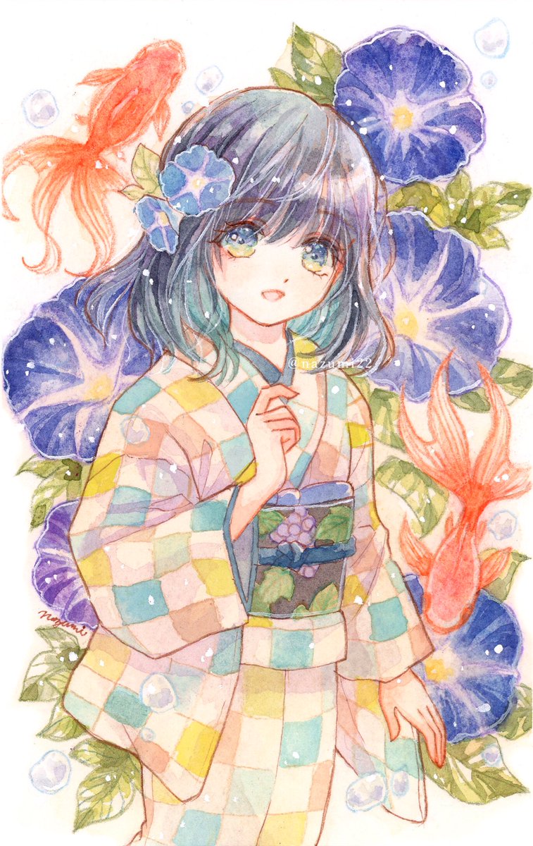 nazumi22's tweet photo. 夏の色 https://t.co/ak8rxCK0pJ