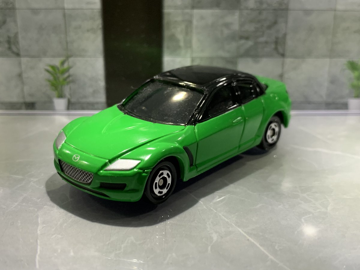そりおのミニカーポート (431) マツダ RX-8(トミカ 標識セット2) 2020