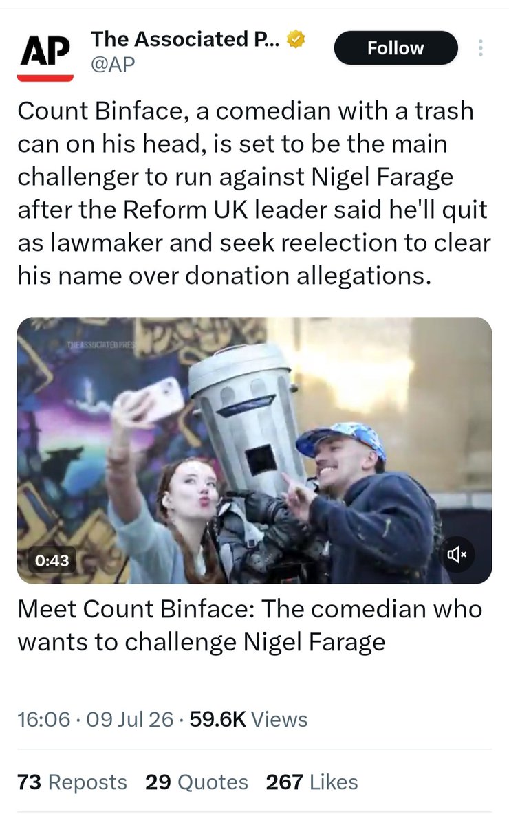 Chilliousdude's tweet photo. @cryptopizzagirl You seeing this?? Going super viral now because this guy is actually legitimately running.
Top accounts are posting now

He's a BINFACE running for mp

Could actually get support from Elon.

BPJM7WeNzh9zWhYWtZwYz9WuSQh6jF8vbhsoAj8UU7hz https://t.co/lBNf58dced