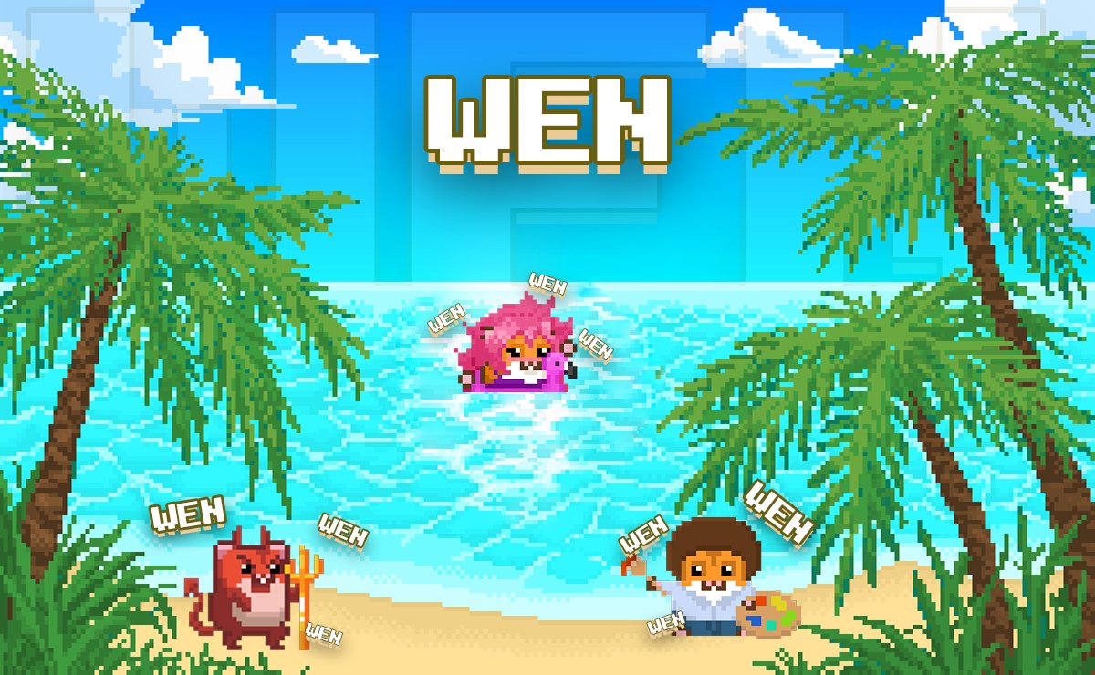 rollercoin_com's tweet photo. Wen Grand Building???
Wen PvP???
Wen Prediction Market???
Wen Clans??
WEN WEN WEN WEN WEN WEN...

which WEN u picking? https://t.co/hwhjVCT4o5