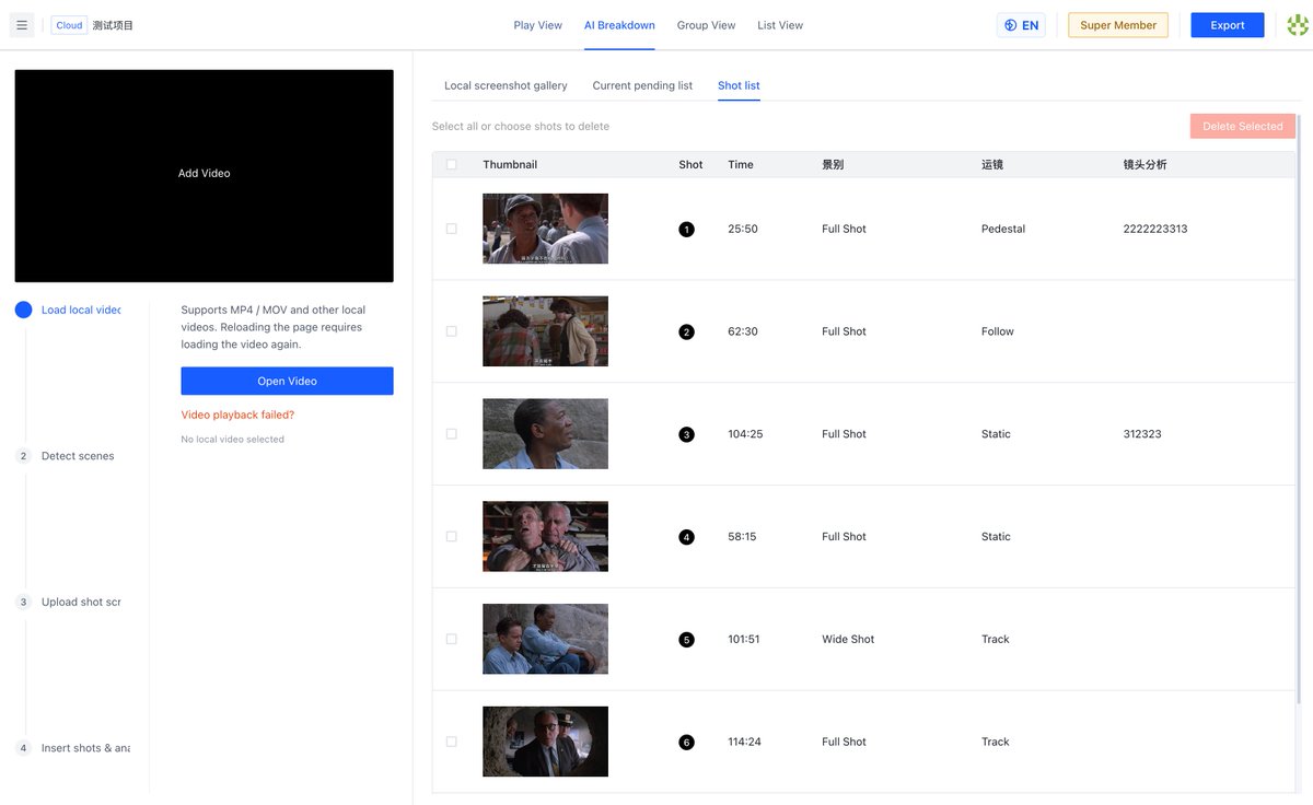 the__cx's tweet photo. Film majors: What's the worst part of your visual analysis assignments?
A) Finding timestamps
B) Taking screenshots
C) Formatting the Excel sheet
UniStory automates all three. 

See it in action: https://t.co/5BLzn5hSv2

#FilmTwitter https://t.co/gNWzEMRjdv