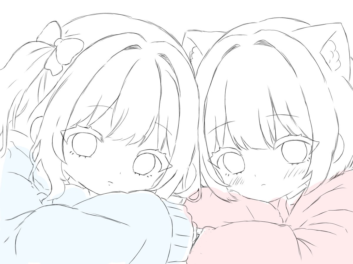 umy__0's tweet photo. この構図でも誰かペア描きたい！
募集します😖
フォローリプください🤲🏻⸒⸒気になった方描きます!!
 #無償依頼
 #無償イラスト https://t.co/hVbiwNlfWO