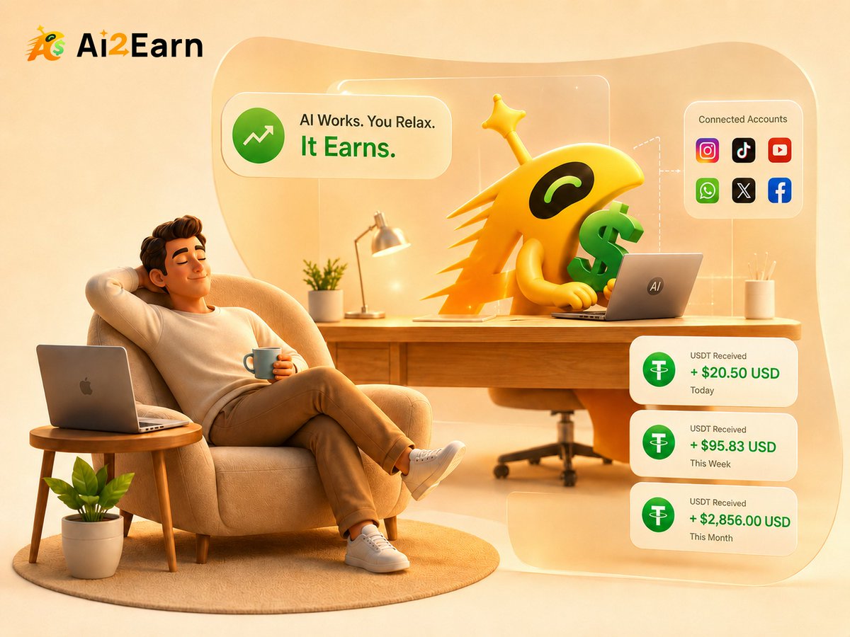 AI2Earn_xyz's tweet photo. All you need is a computer 💻

AI2Earn lets anyone put an AI Agent to work — handling outreach, follow-ups, and earning USD opportunities around the clock.
✅ PC or computer
✅ Social media account
✅ 2-minute setup
✅ $0 to start
✅ No skills needed
Connect. Activate. Let AI work for you ⚡
🌐https://t.co/NE4TvgwdVr

#AI2Earn #AI #EarnUSD #AIAgent