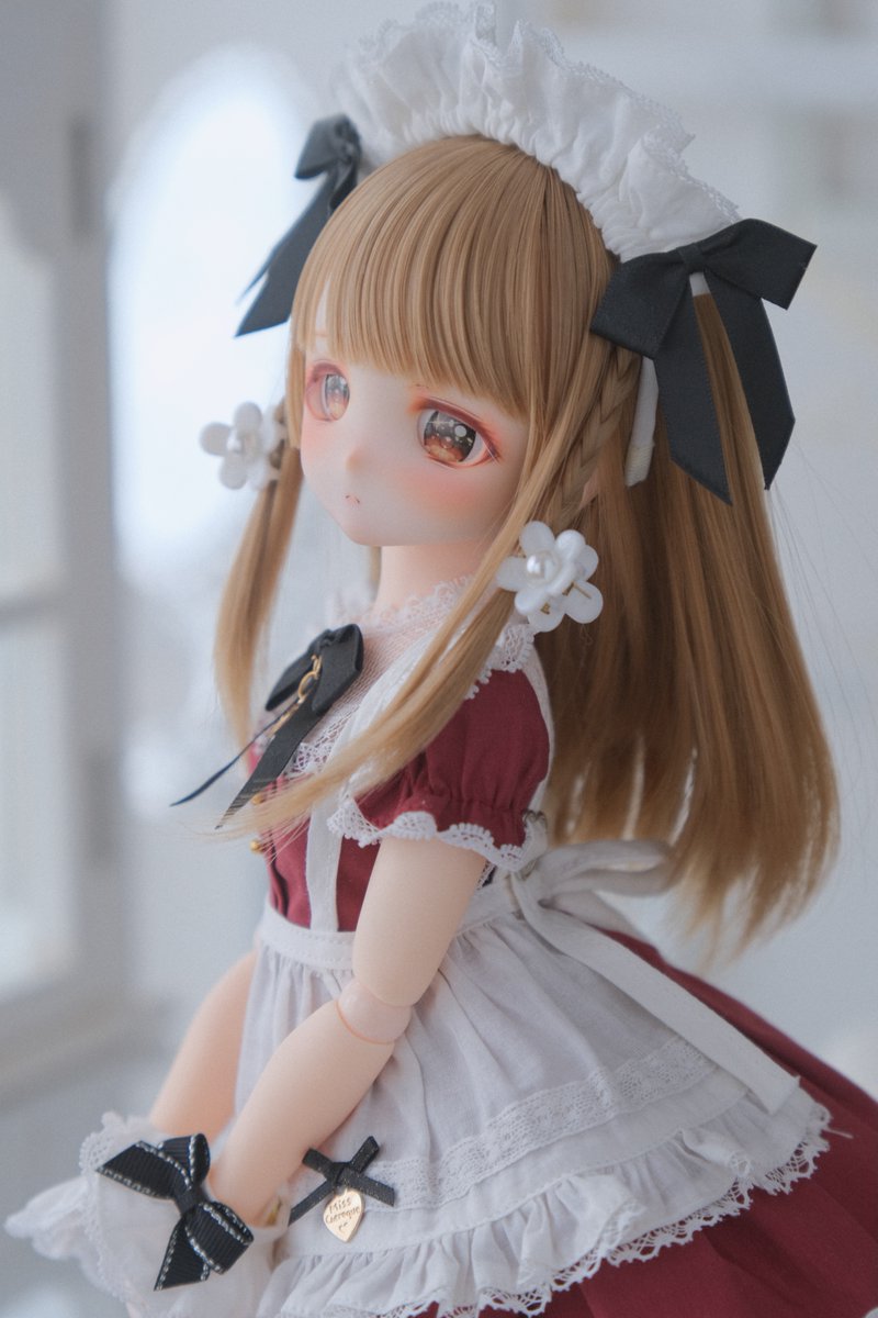 きらきら綾芽ちゃん ·.̩₊̣.̩✧*̣̩˚̣̣⁺̣‧.₊̣̇.‧✧ 💄東雲人形館 様 #木