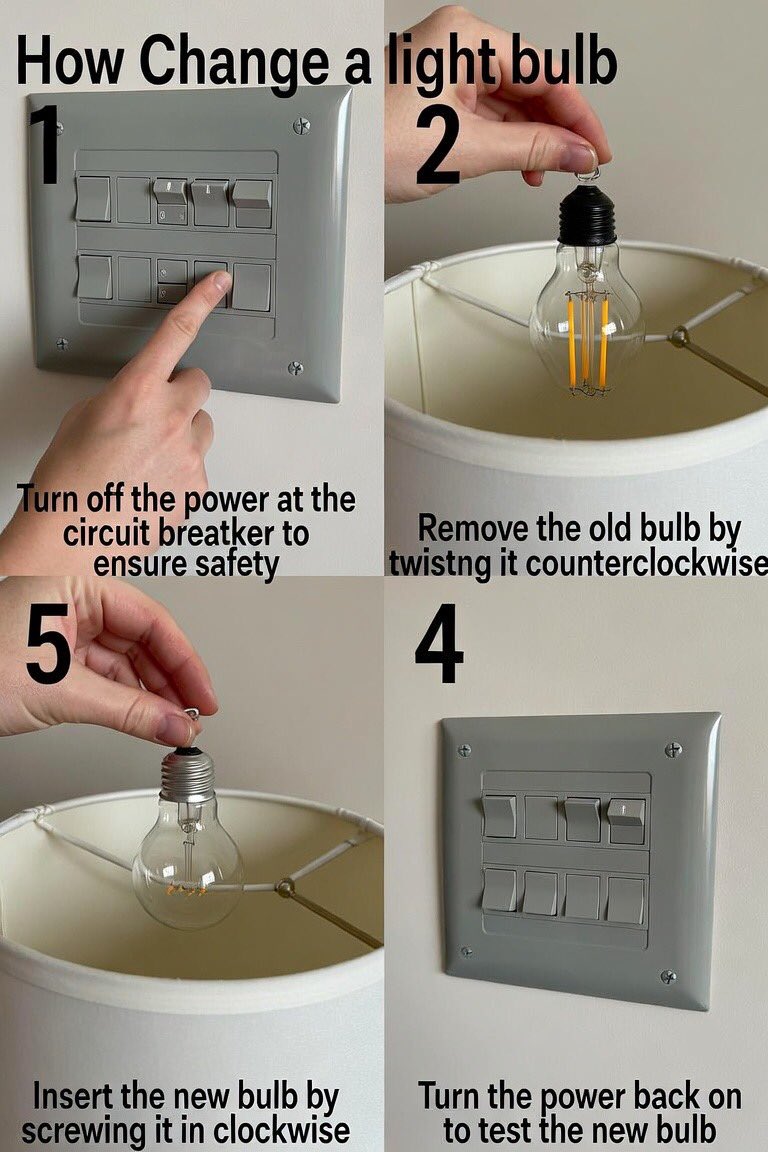 BestofAISlop's tweet photo. “Generate a step-by-step guide how to change a light bulb”

@grok, July 2026 https://t.co/dnGVaALm4A