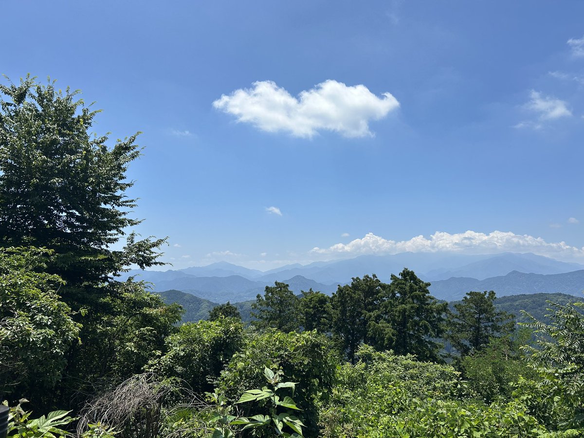 megmi0630's tweet photo. 暑さに慣れるトレーニングといろいろなお願いをしに⛰️行ってきましたー！
平日だったから空いてた。
国立当たりますように✨
ニンジンケーキ🥕美味しかったよ。

下山中にプリンセスみたいなすっごいかわいいお姉さんに、こんにちはって言われてニヤけが止まらないおばさん２人でした。 https://t.co/kG3dLSjB5n