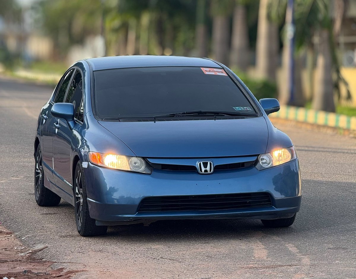 OfficerCadetamm's tweet photo. Neatly Used 2006 Honda Civic 
Price 5.8M
Kaduna 🇳🇬
09069600408 https://t.co/NrnjiQhMYA