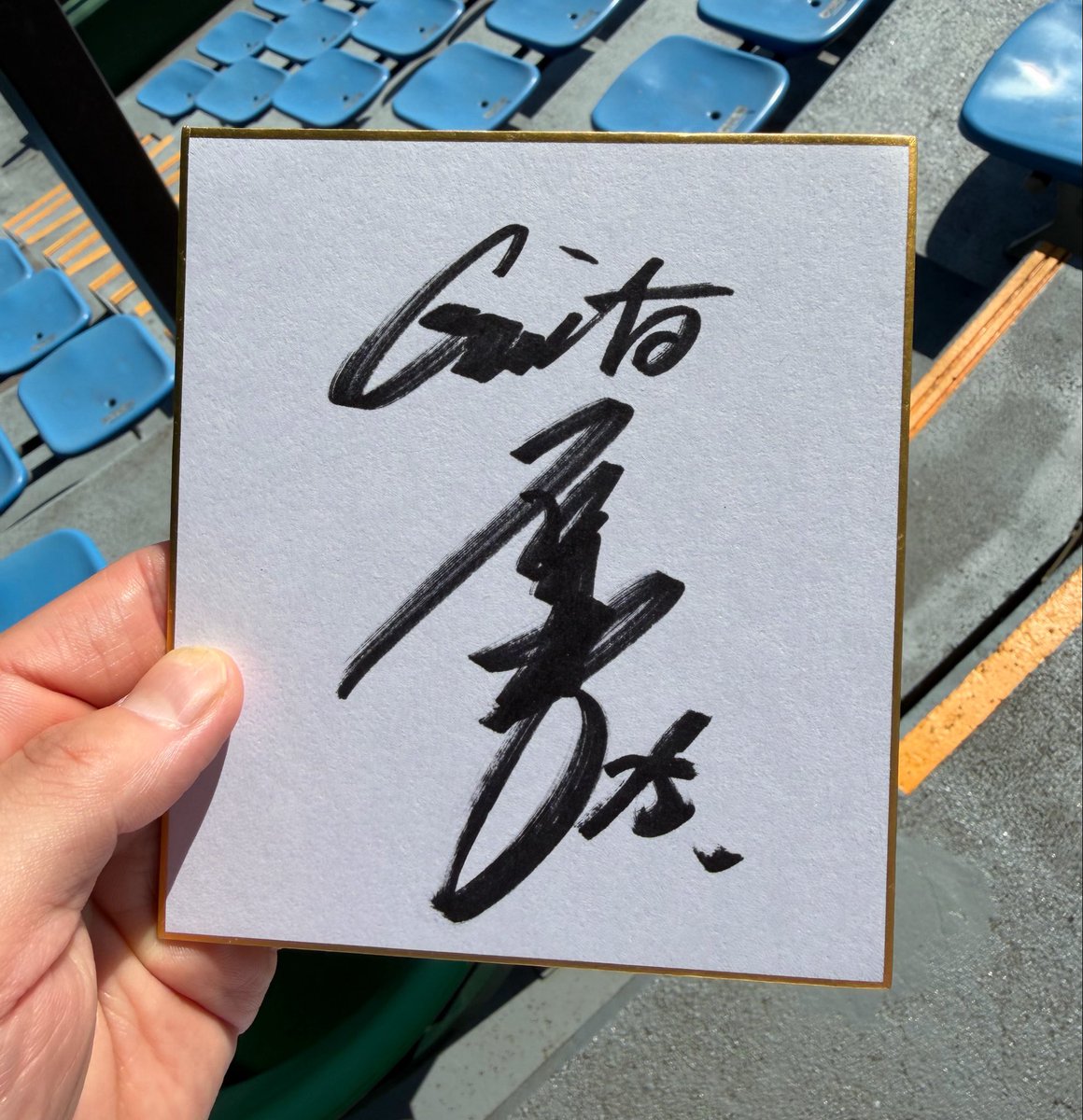 ジャイアンツ戦の臨場感 tweet media