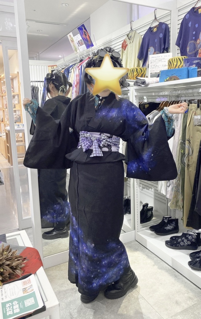 期間限定ゲリラSALE極上の逸品 通好み 夏衣 手描き友禅縮 🎇京都手描き友禅〜碧〜( @kyoto_ao )さんの浴衣とモリグチカ
